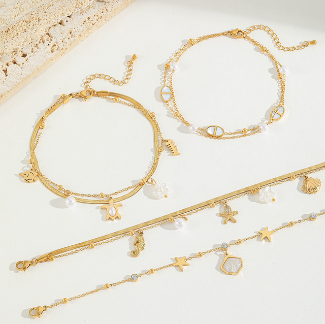 Chaîne de cheville GOA | En acier inoxydable 