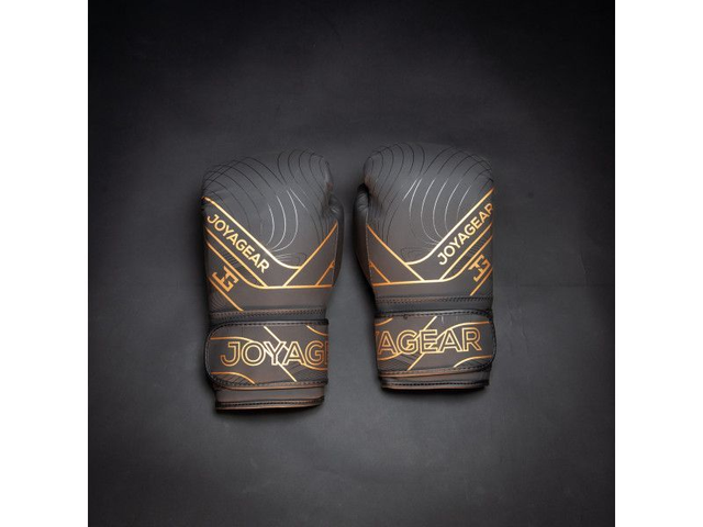 JOYA ESSENTIAL KICKBOKSHANDSCHOENEN - ZWART/GOUD  ESSENTIAL-BG-BK-GD