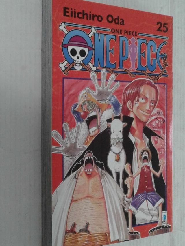 One Piece New - White Rib - No. 25 - Di: Eiichiro Oda - Star Comics Sleeve-in