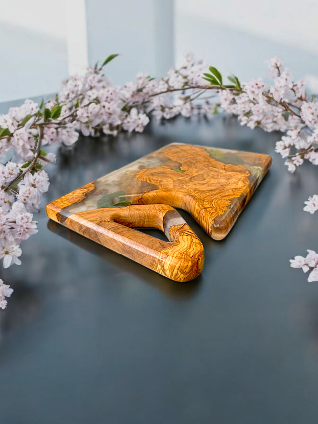 Servierbrett Misty Forest