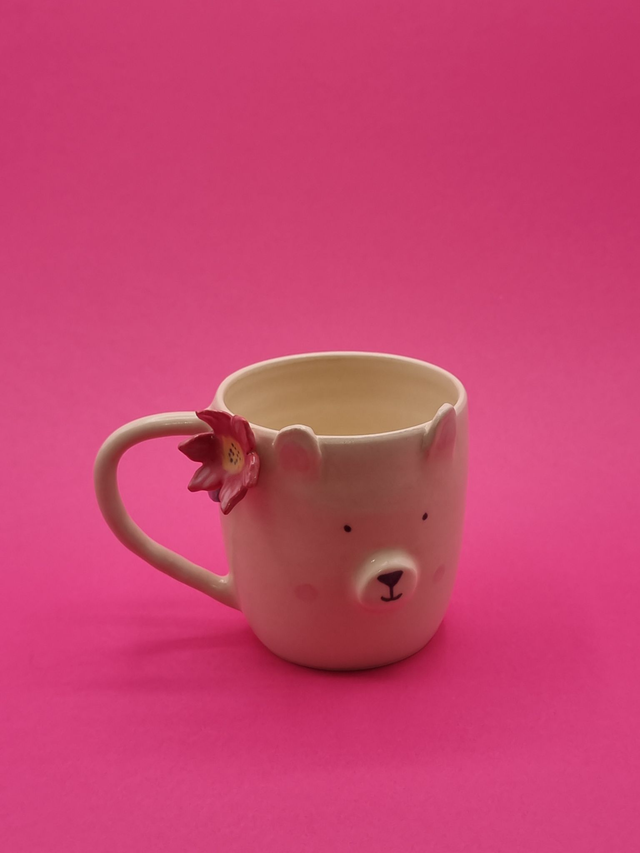 Mug ours blanc #MO0003