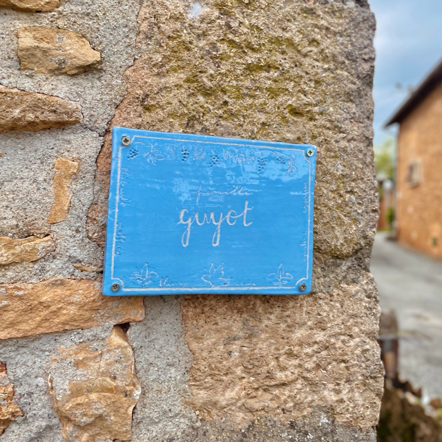 Plaque de maison personnalisée 