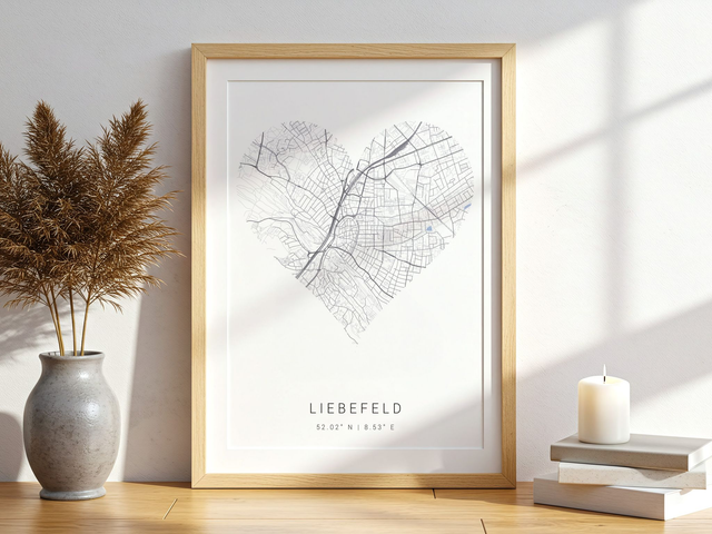 Liebefeld Stadtkarte | Druck | Poster