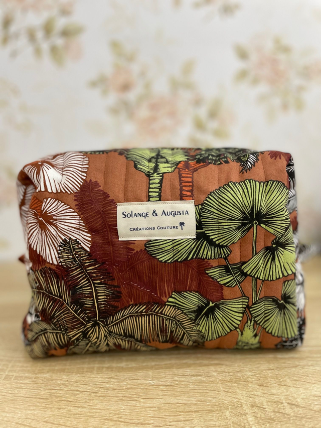 Trousse de toilette matelassée Seychelles