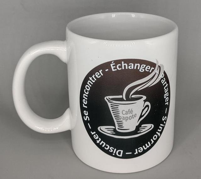 Tasse café papote