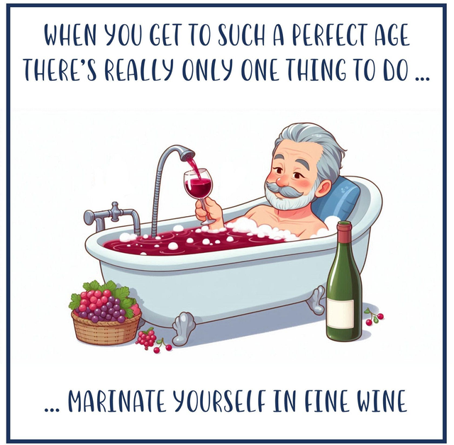 103 - GIGGLE CARD AW - MARINATE WINE MAN