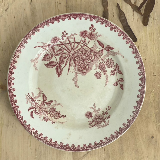 Assiette Ste Amandinoise Margot plate (x1)