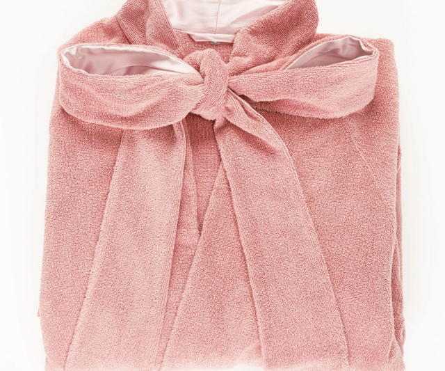 Abyss Habidecor Palacio bath robes color 515 ( rosette )