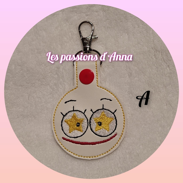 Porte clef smiley 