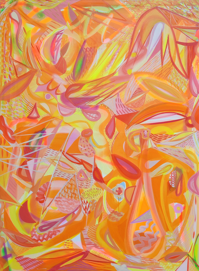 Bez tytułu, 150x110 olej akryl płótno 2022