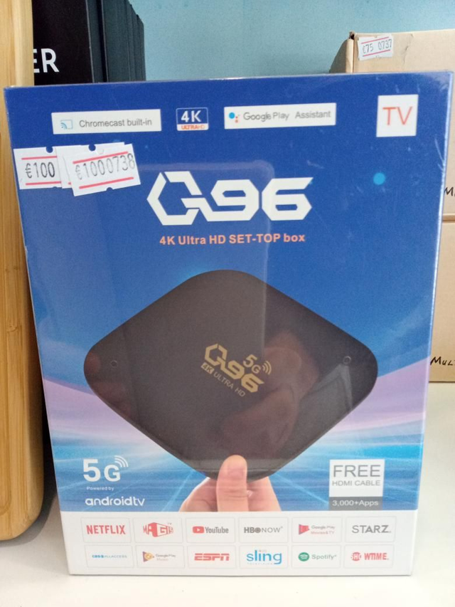 *0738- Q96 4 K ULTRA HD SET TOP BOX