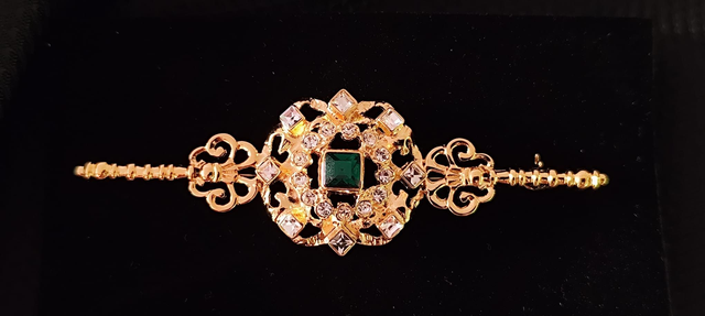 Agulla de pit R-720 esmeralda