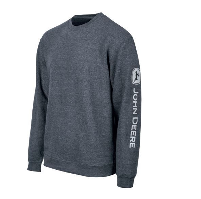 JOHN DEERE Sweatshirt Grau 