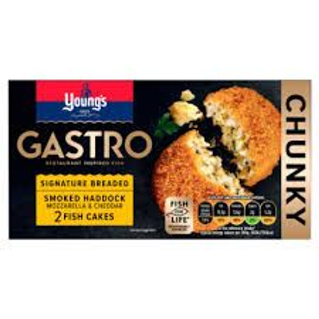 Young´s Gastro Smoked Haddock Mozzarella &amp; Cheddar Fish Cake