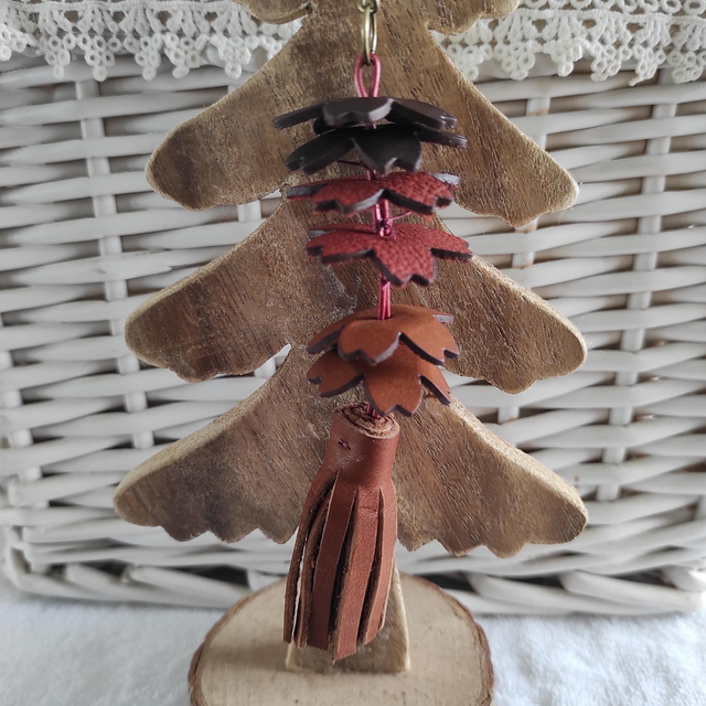 Gri-gri de sac en cuir 