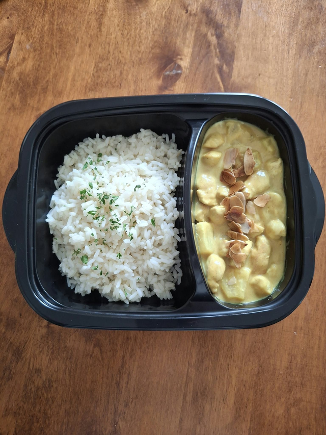Chicken Curry mit Jasmin-Reis