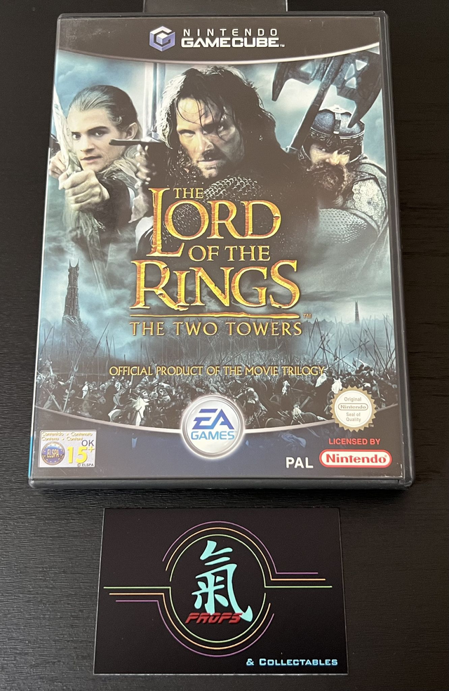 Nintendo Gamecube game : The Lord Of The Rings The Two Towers * Complete * LOTR *