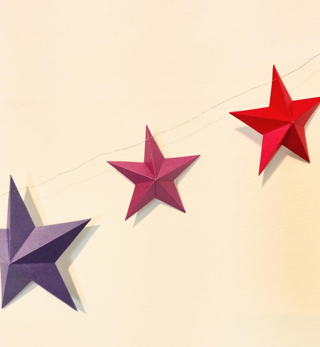 Rainbow - DIY Star Garland Kit