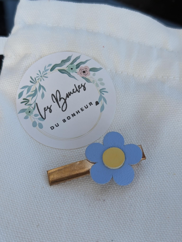 Barrette marguerite 