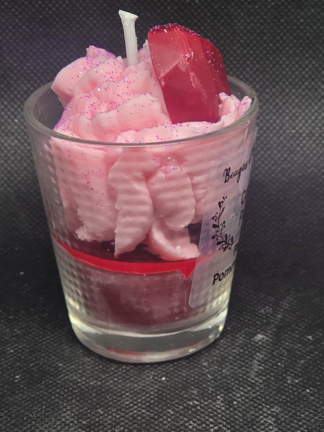 Bougie cœur de pomme Parfum Pomme d’amour