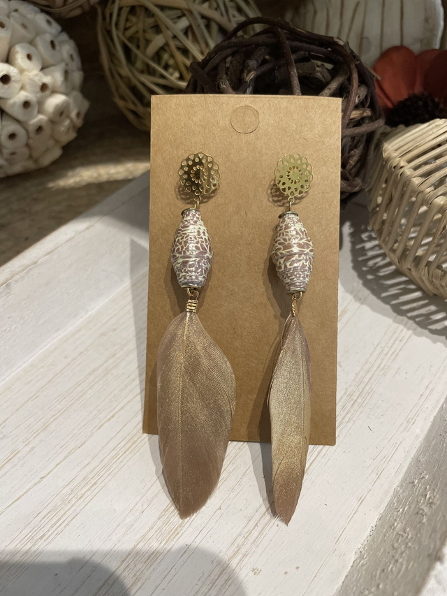 Boucle d’oreille Mandala ACACIA 