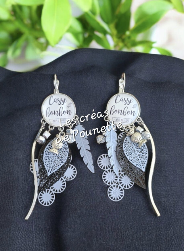 Boucles "casse bonbon (mais j'assume)"