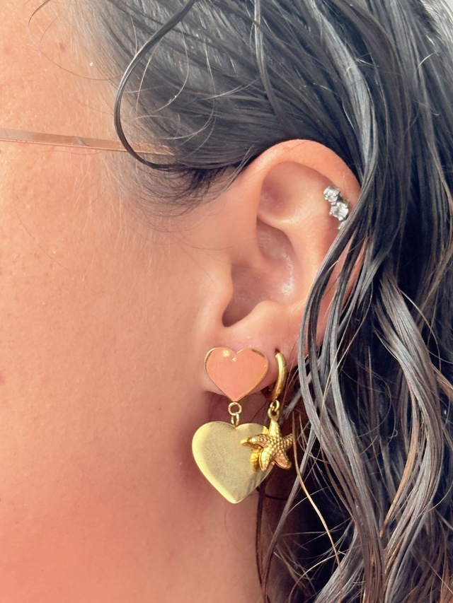 Boucle d’oreille - Cœur 