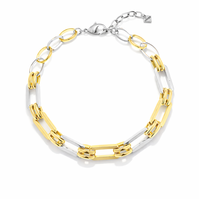 MOULIN necklace silver &amp; gold - VIDDA