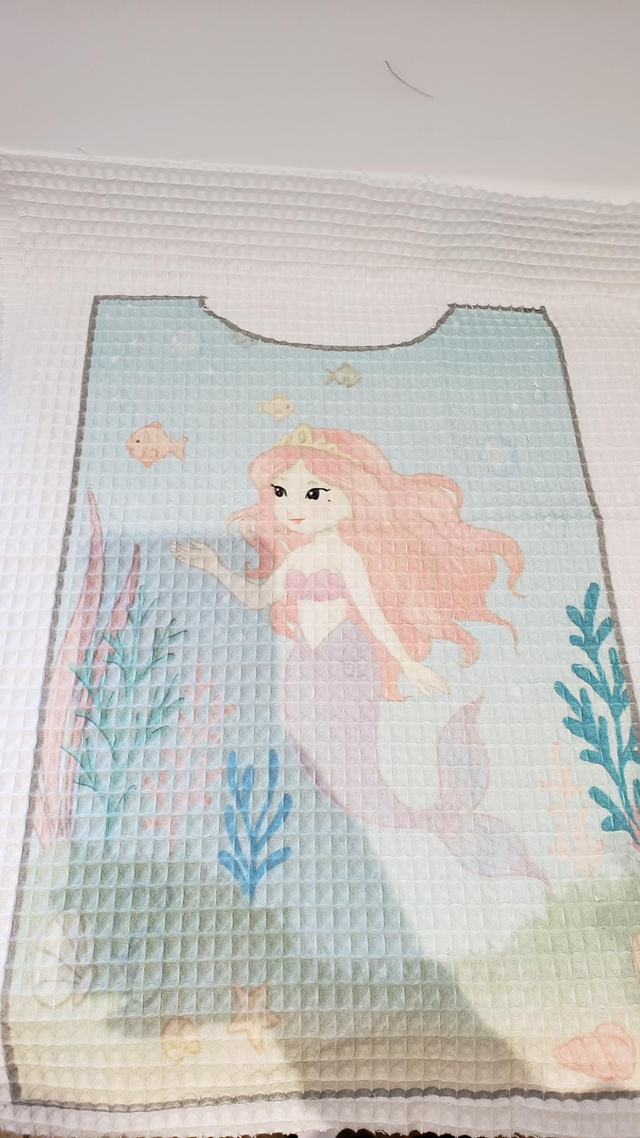 Panneaux serviette de cantine sirène 