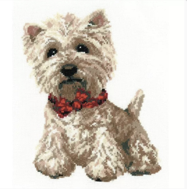 RIOLIS West Highland White Counted Cross Stitch Kit
