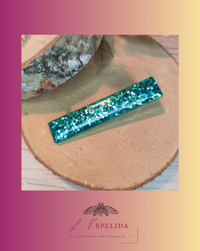 Barrette rectangulaire 