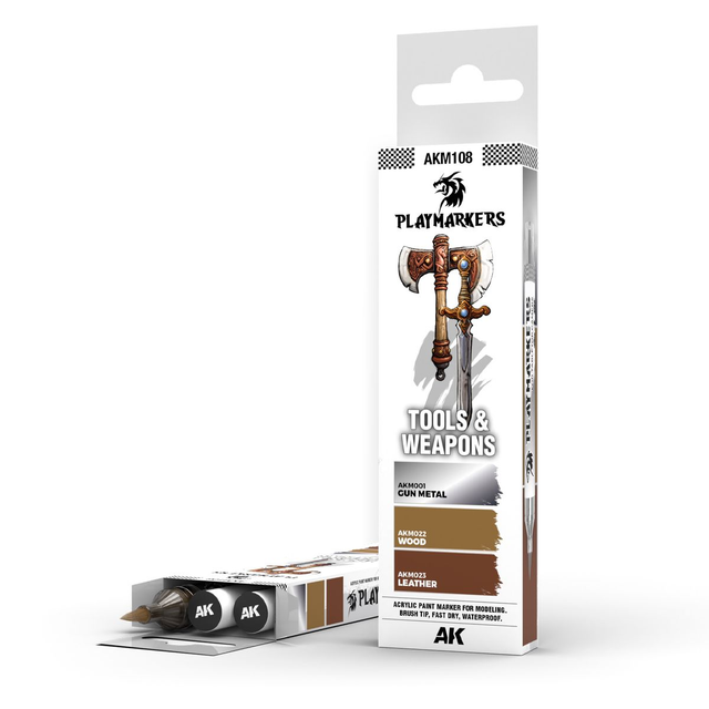 TOOLS &amp; WEAPONS – PLAYMARKER SET