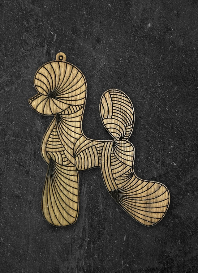 Wood - Poodle Asian Oak