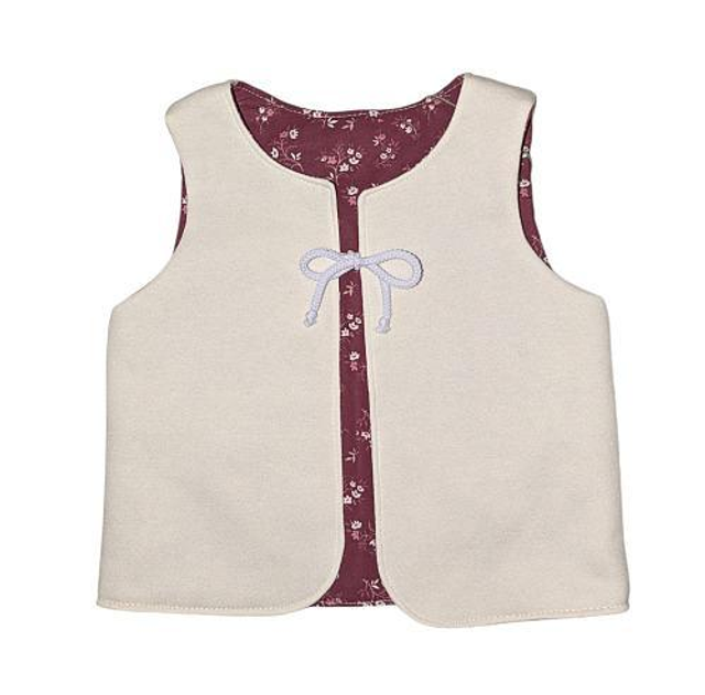 Gilet de berger 18 mois réversible