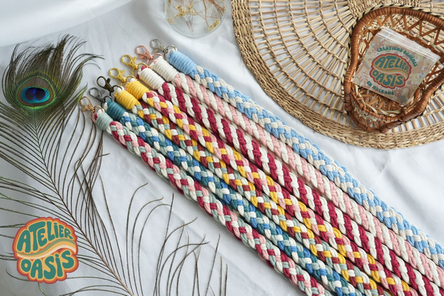 Bandoulière tressée personnalisable