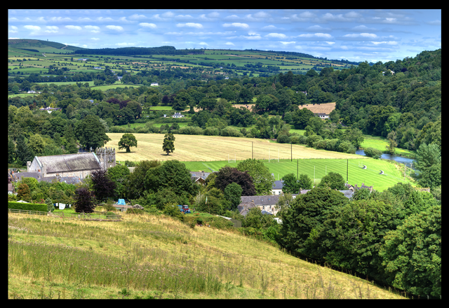 A4 View of Inistioge in Summer - Photoprint Framed