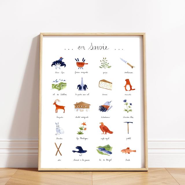 Affiche "En Savoie"
