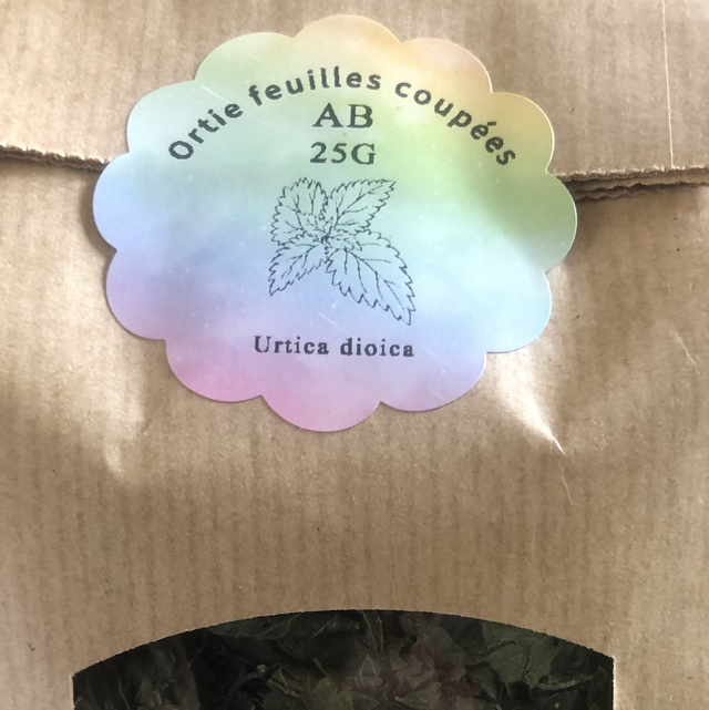Ortie feuilles coupées Bio 20G - Urtica dioica 