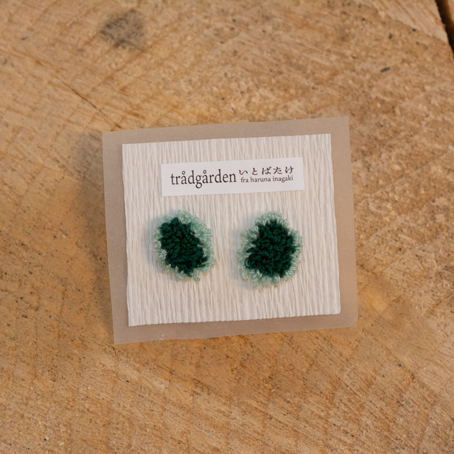 Haruna Inagaki "Trådgården" earrings