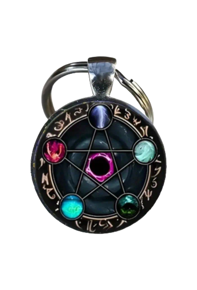 Schlüsselanhänger Pentagram