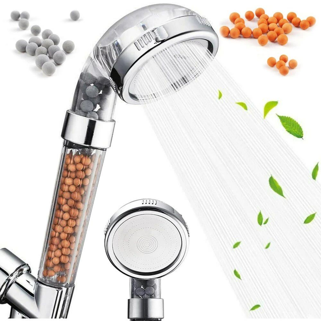 Pommeau de douche à économie d'eau avec filtre