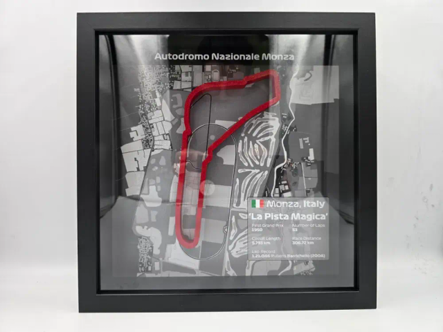 Quadro Pista F1 - Monza