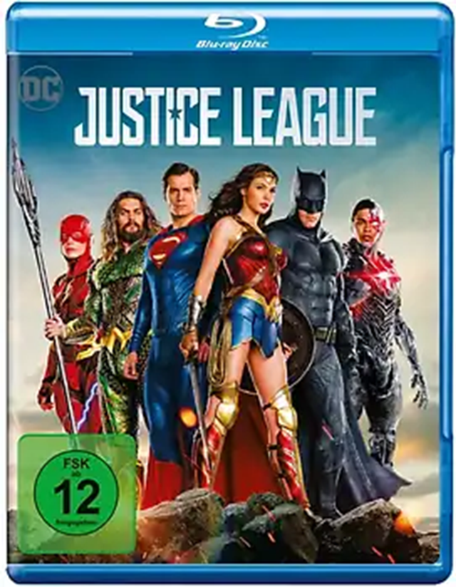 Justice League Blu-ray