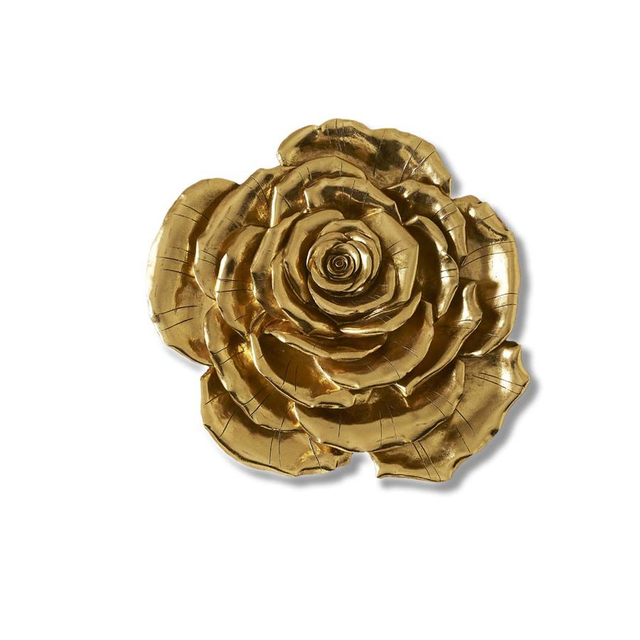 Henriette – Decorazione Muro Fiore Rosa Oro 