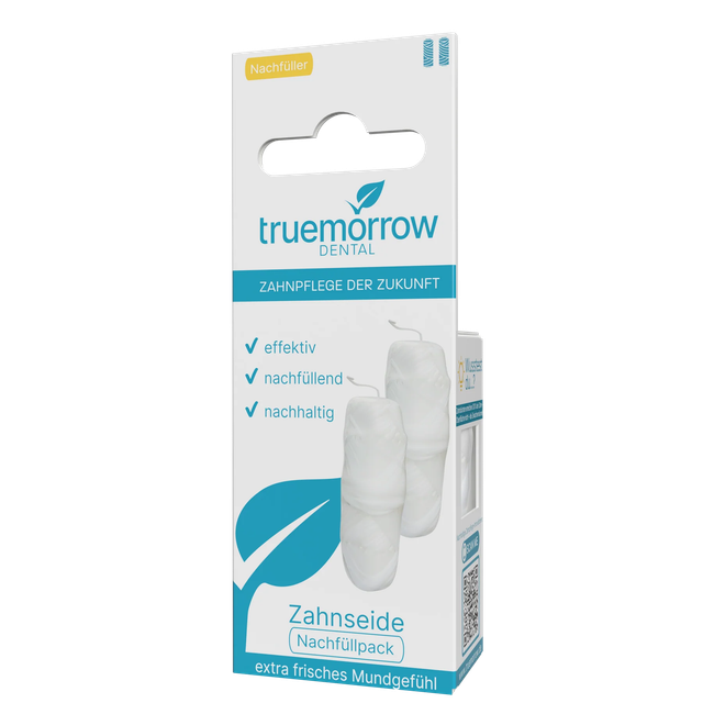 Truemorrow Vegane Zahnseide Nachfüllpack
