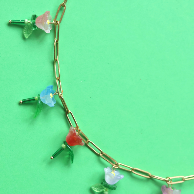 Collier Tulipes Dodues