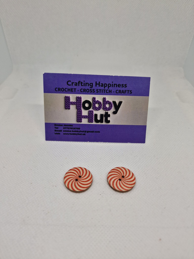 Vintage Style Buttons (21) 2cm