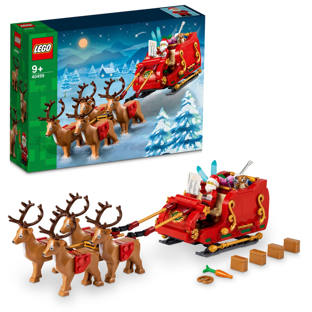 LEGO 40499 Iconic Schlitten des Weihnachtsmanns