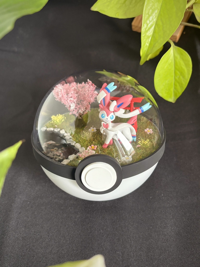 🌸 Terrarium Pokémon - Édition Japon - Nymphali
