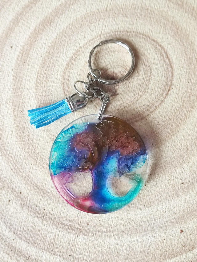 Porte-clés Arbre de vie 